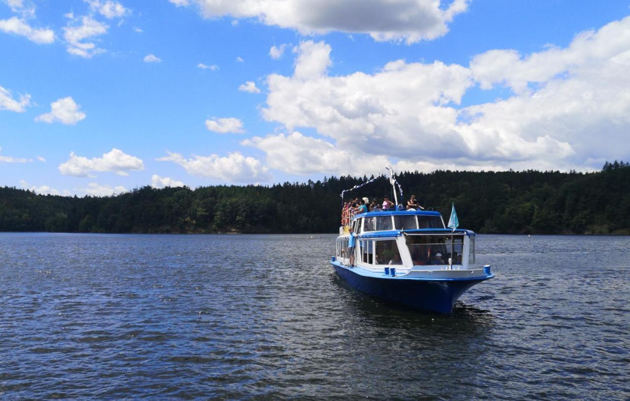 Zamek Dukovany Hotell Exteriör bild