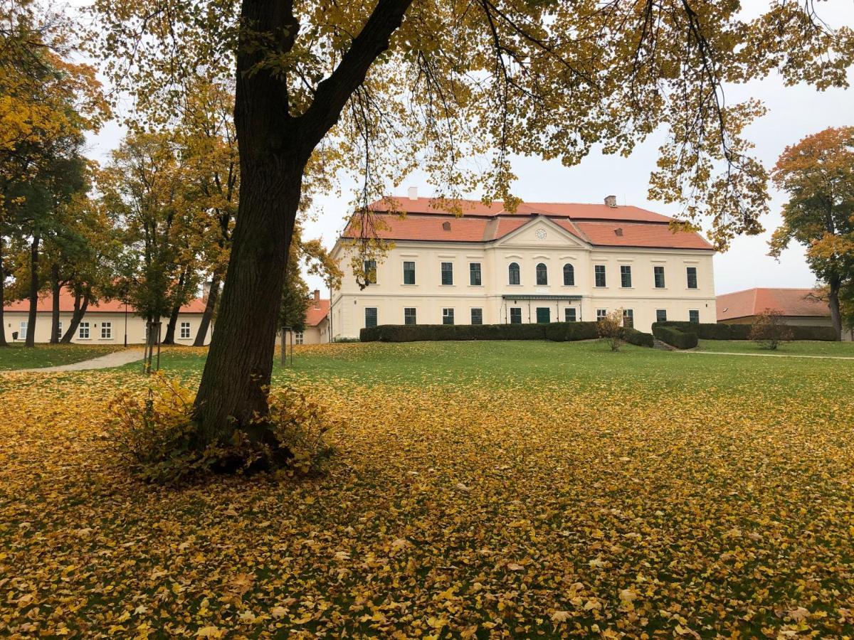 Zamek Dukovany Hotell Exteriör bild